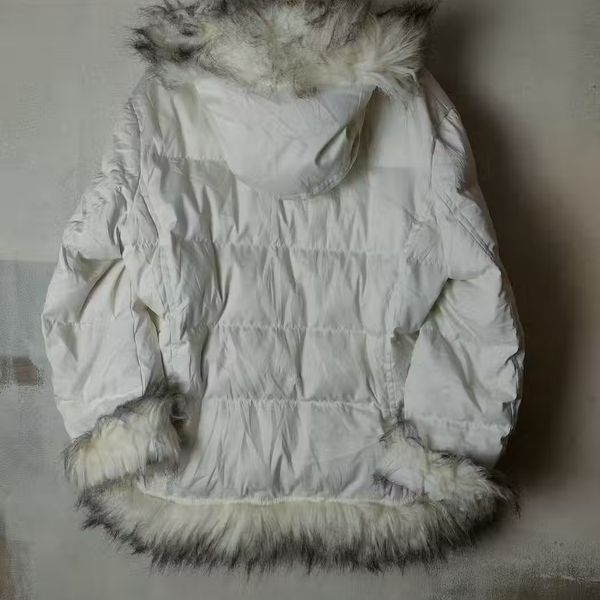 Uniqlo Japan Faux Fur Longline Puffer Coat