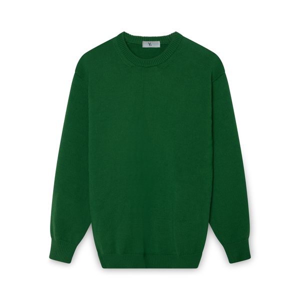 Y's Green Knit Sweater