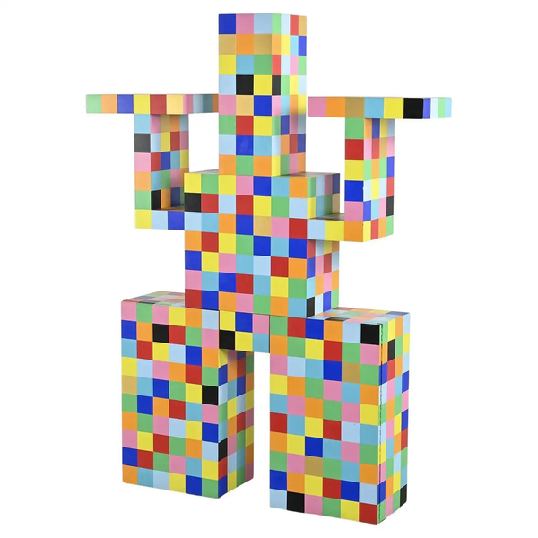 Studio Alchimia 'Philosophers Cabinet' designed by Alessandro Guerrerio, 1992