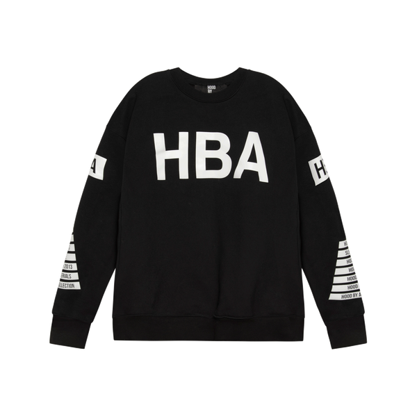 HBA Black Crewneck