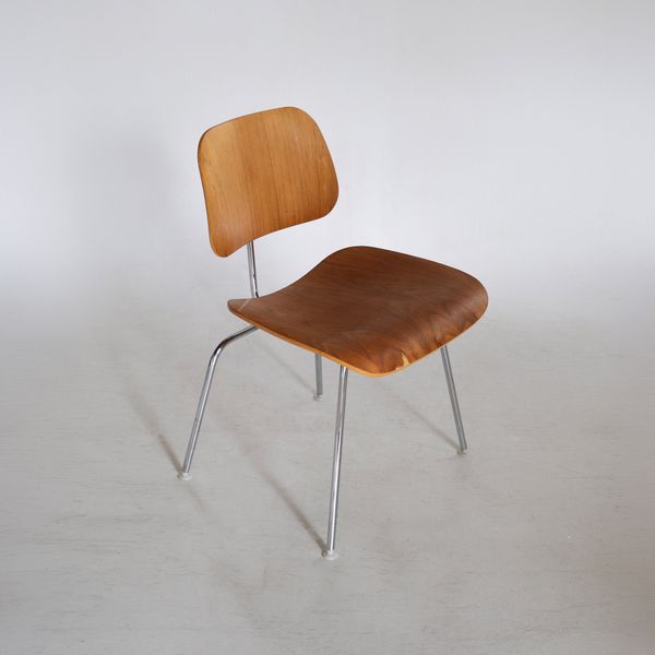 The DCM (Dining Chair Metal) by Charles and Ray Eames for Herman Miller, 2001