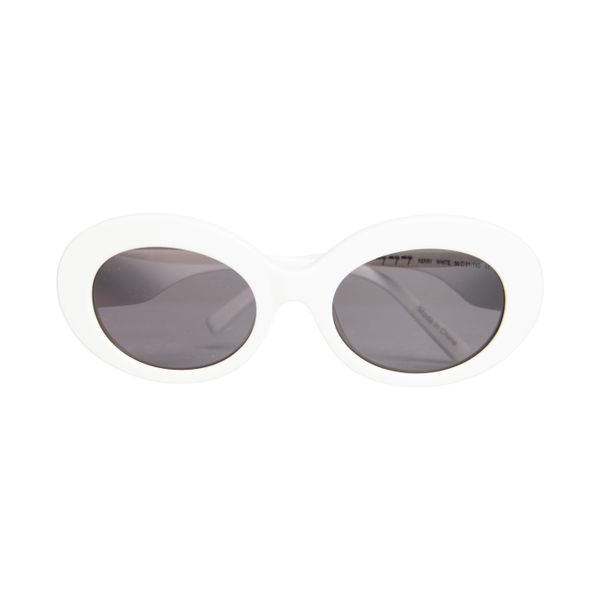 My My My White Round Sunglasses