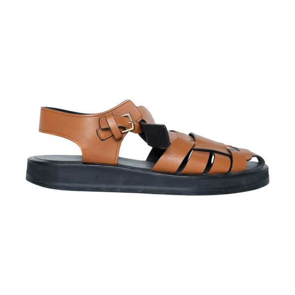 The Row Brown Fisherman Sandal