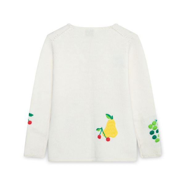 Vintage Rosanna Hand-Loomed Fruit Sweater