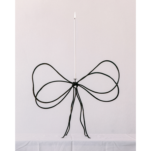 Bow Candle Holder