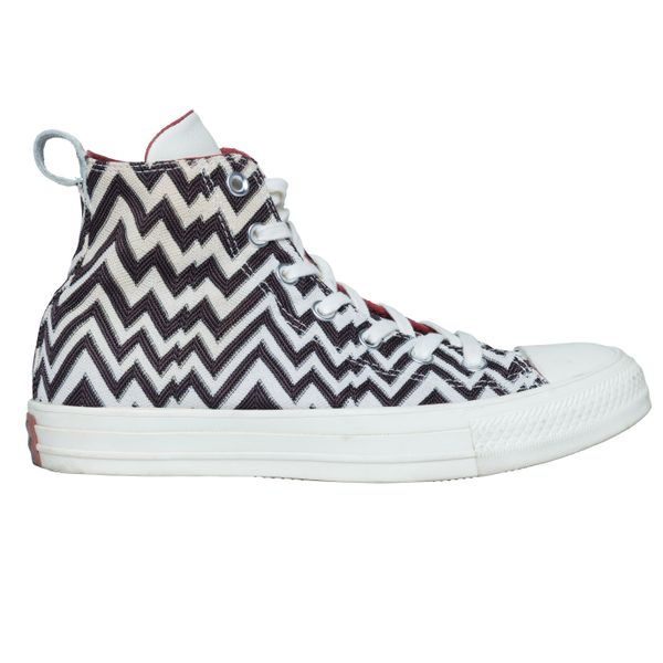 Converse x Missoni Chevron Pattern All Star Shoes