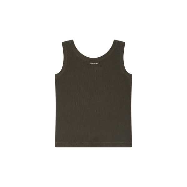 Ralph Lauren Olive Ribbed Tank 