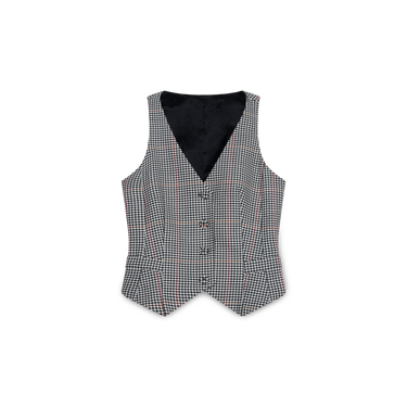 Checkered Vest