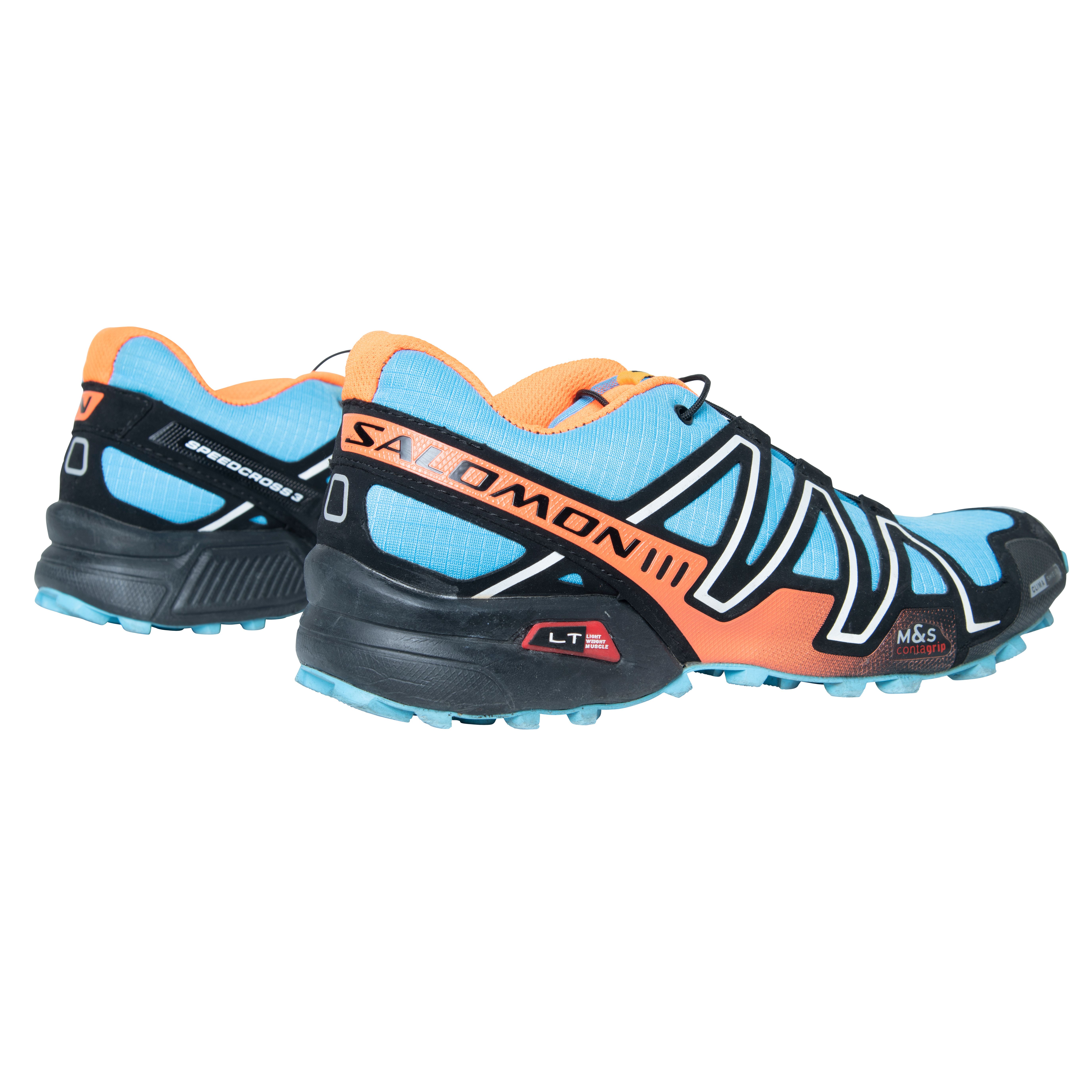 Salomon speedcross 3 blue orange on sale