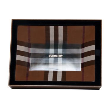 Burberry Stoneware Digby Check Valet Tray