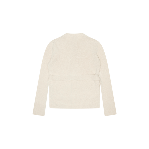 G. Label by goop Noah Belted Crewneck Cardigan