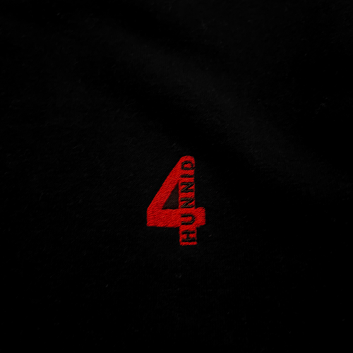 4Hunnid Black No Stress Sweatshirt
