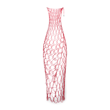 Net Dress - Red