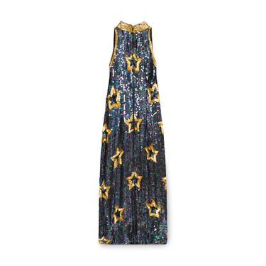 Vintage Imperial Sequin Star Maxi Dress