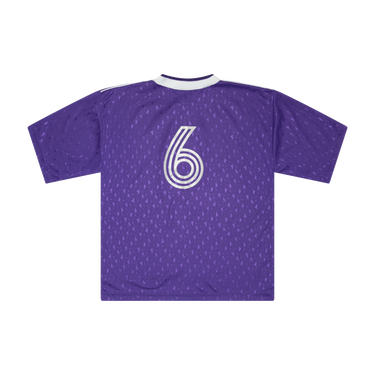 Vintage Purple Lotto Soccer Jersey