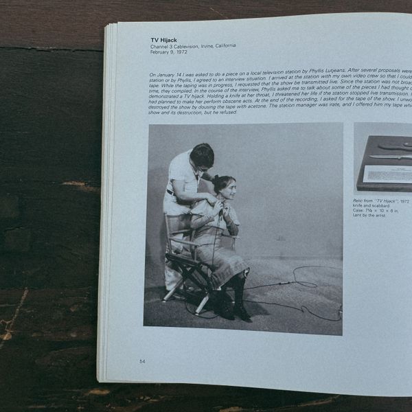 Chris Burden — A Twenty-Year Survey
