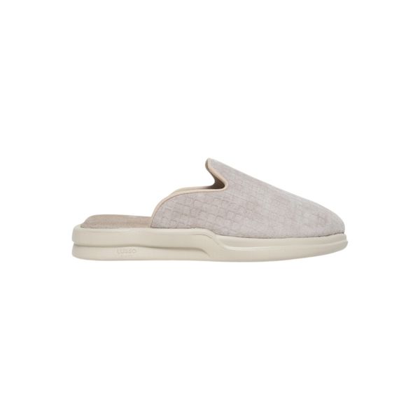 Lusso Pelli Grey Waffle Slide