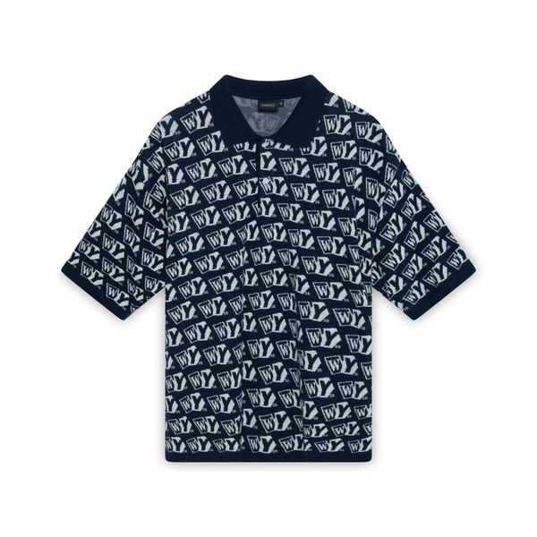 Verdy Wasted Youth Knitted Polo Shirt