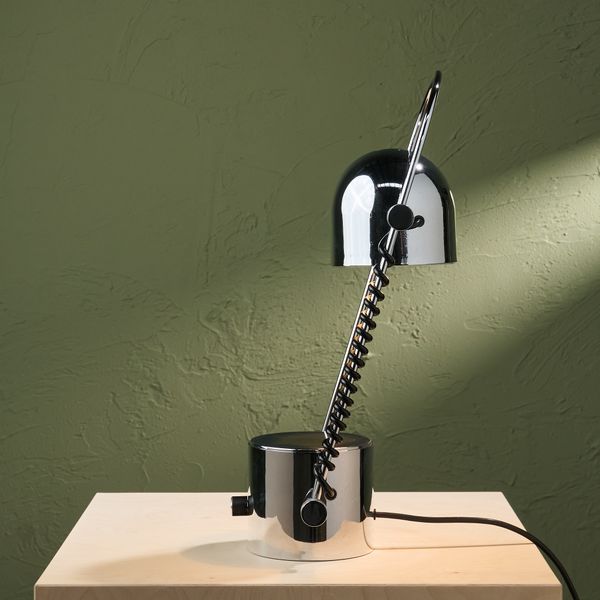 Adjustable 'BA-5473' Table Lamp in Chrome by Josep Maria Magem for Madom, Spain, 1970S