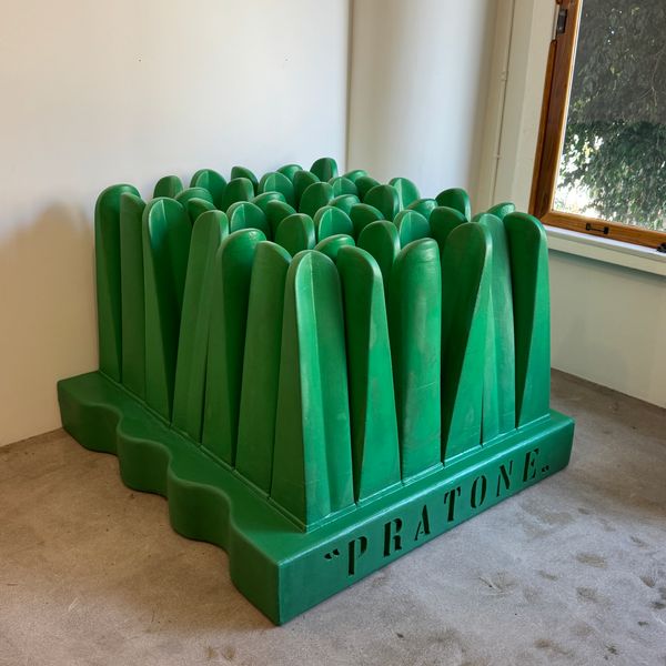Gufram Pratone Grass Lounge Chair, 1986