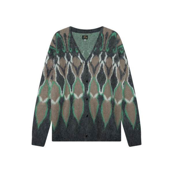 Hidden NY x Needles Psychedelic Mohair Cardigan