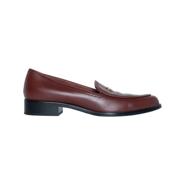 Chanel Brown Leather Loafers