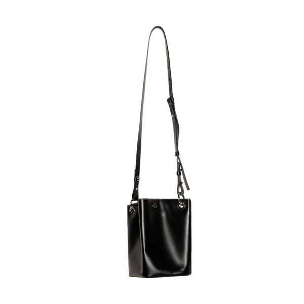 Ganni Cross Body Black Bucket Bag