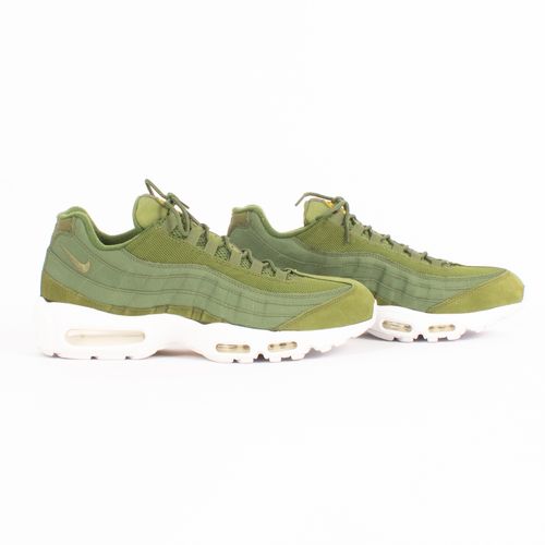 Nike x Stussy Air Max 95 Sneakers in Olive Green