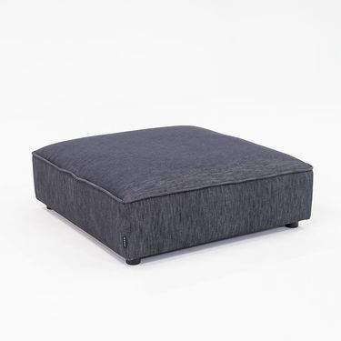 Sofa So Good Denim Midnight Ottoman by Marcel Wanders for MOOOI, 2022