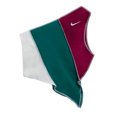 JJVintage Reworked One Shoulder Nike Top in Burgundy/Teal/White