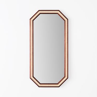 Rattan Large Mirror by Edin & Lina Kjellvertz