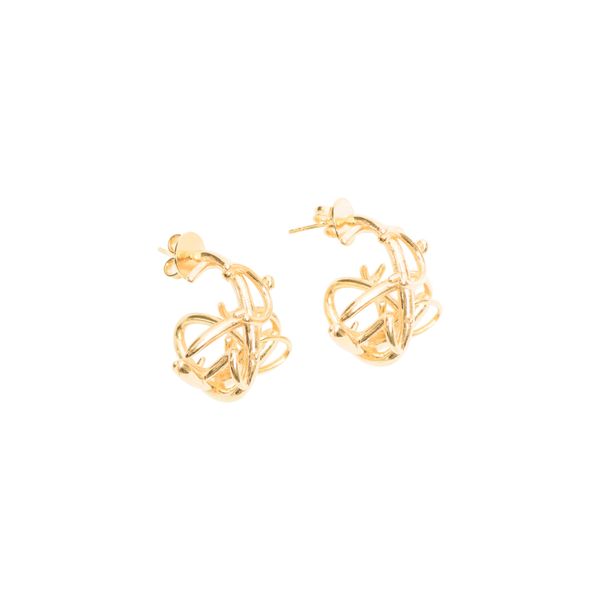 Gold Recycled Skies Earrings