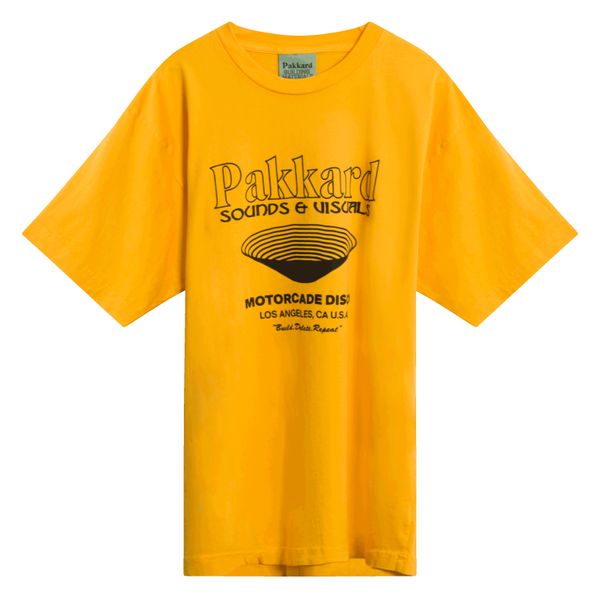 Pakkard Sounds & Visual Marigold Tee