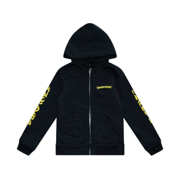 Chrome Hearts Children's Scroll Zip Up Hoodie