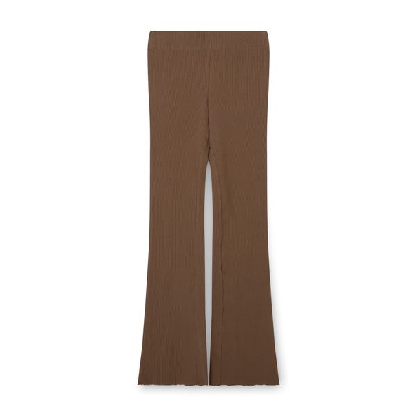 Good American Ribbed Wide Leg Pants