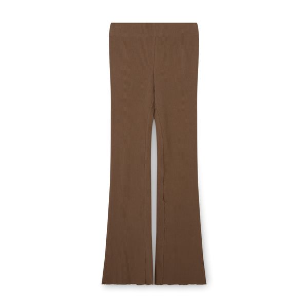 Good American Ribbed Wide Leg Pants