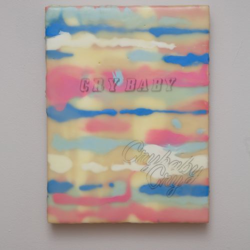 Crybaby, Cry Baby Encaustic, 2021