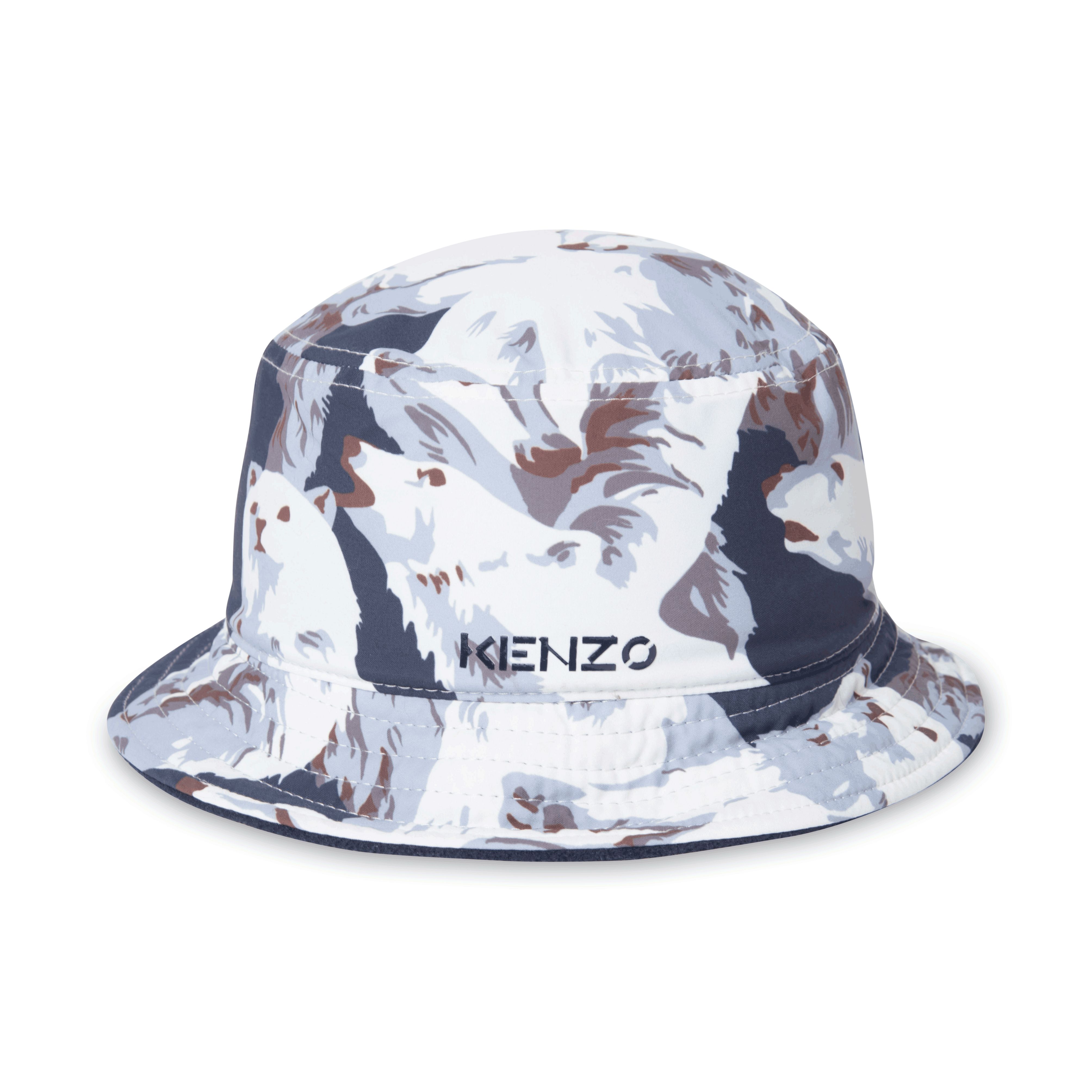 Kenzo Polar Bear Reversible Bucket Hat by Juliann McCandless