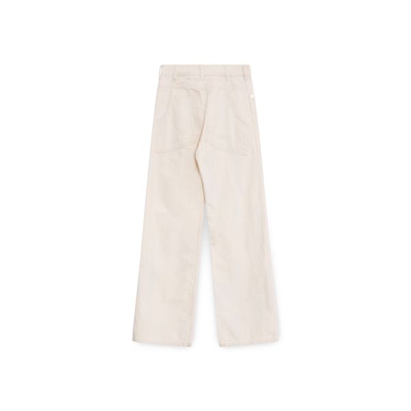 Eckhaus Latta White Jeans