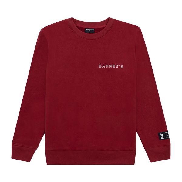 KROST x Barneys NY Community Crewneck in Red