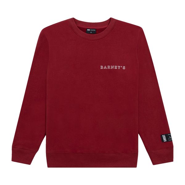 KROST x Barneys NY Community Crewneck in Red