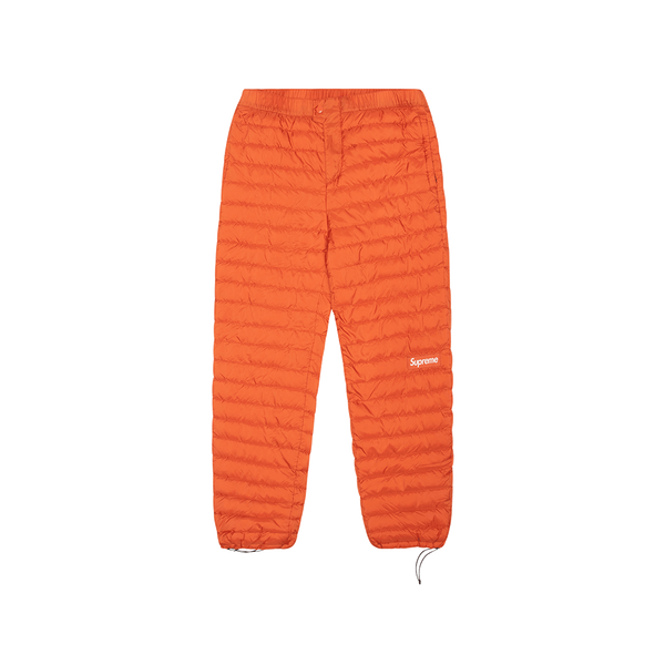 Supreme Orange Micro Down Pant