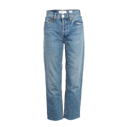 Re/Done High Rise Stovepipe Jeans