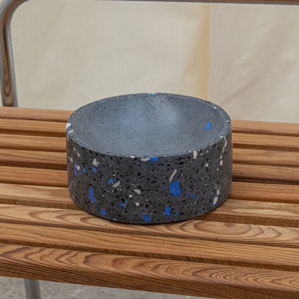 Escudela 01 M - Black Terrazzo