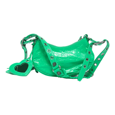Balenciaga Green Le Cagole XS Shoulder Bag