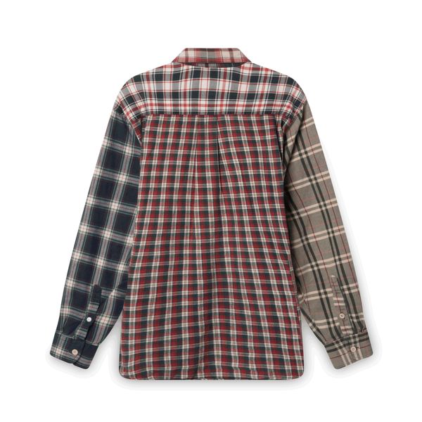 J.Crew Multi Plaid Flannel Shirt