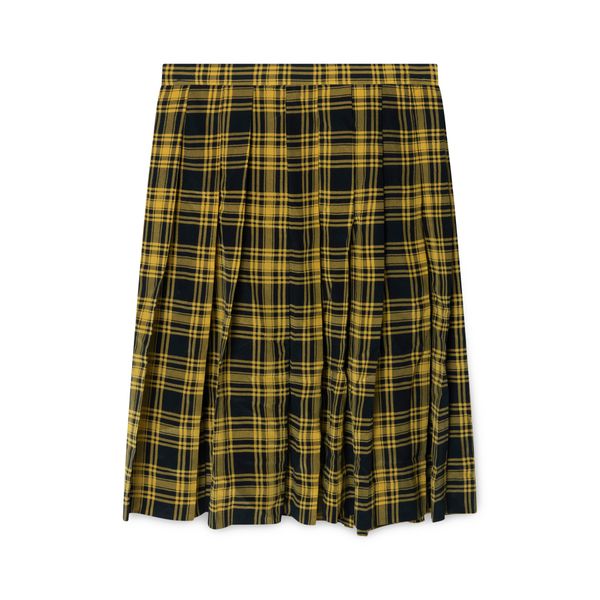 Miss O by Oscar de la Renta Plaid Skirt