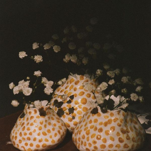 polkadot CLAY VASE