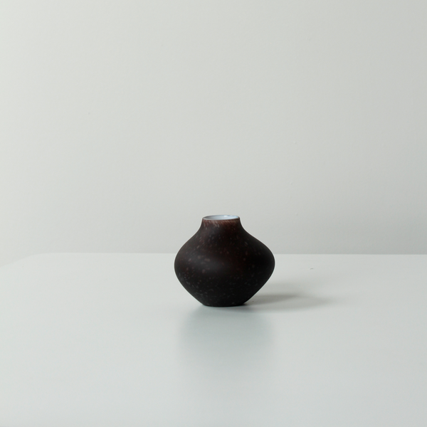 Small Vase in Chocolate