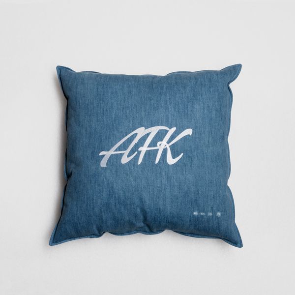 Denim Cushion (AFK) by Harry Nuriev, 2022